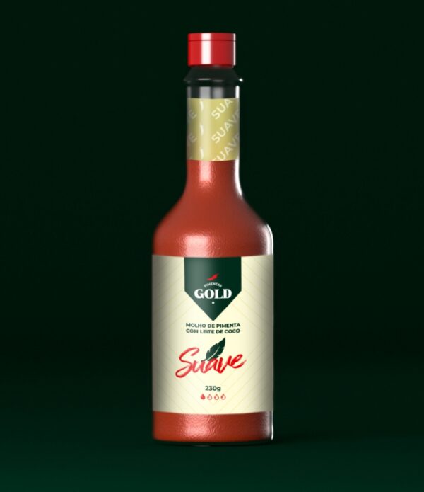 Molho de Pimenta suave com leite de coco 230g